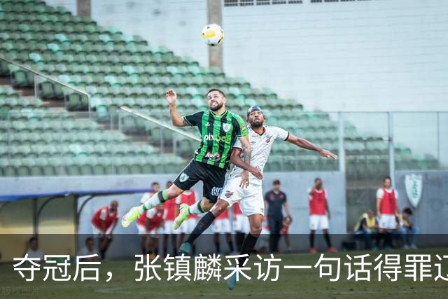 夺冠后，张镇麟采访一句话得罪辽宁！辽蜜：有本事到四川证明价值